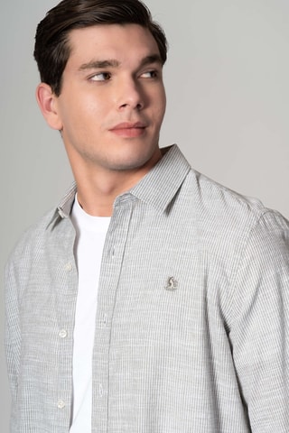 Chemise regular - Kaki