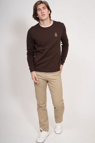Maglia regular - Marrone