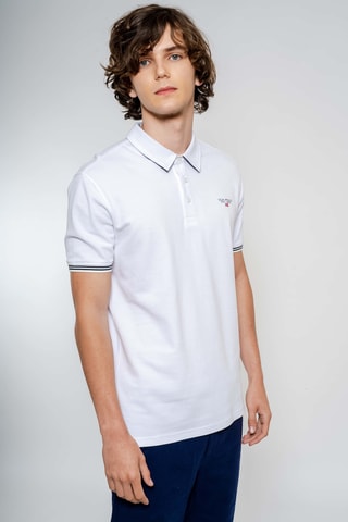 Polo regular - Bianco