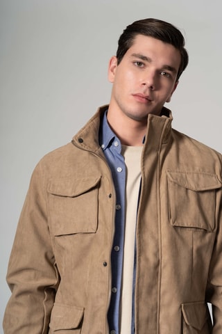 Giacca regular - Beige