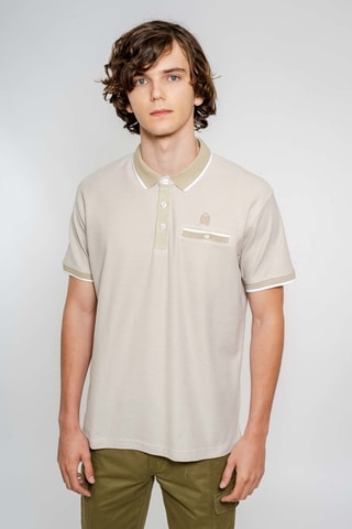 Polo regular - Taupe