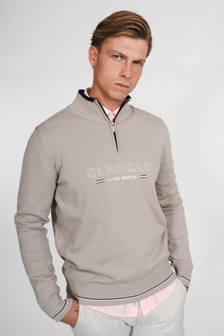 Maglia regular - Taupe