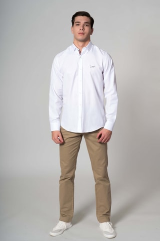Chemise regular - Blanc