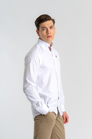 Chemise regular - Blanc