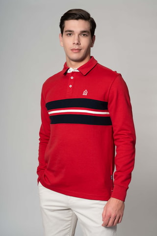 Polo regular - Rosso