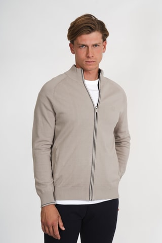 Cardigan regular - Taupe