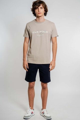 T-shirt regular - Taupe