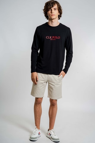 T-shirt regular - Nero
