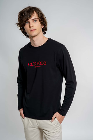 T-shirt regular - Nero
