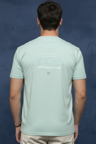 T-shirt regular - Blu