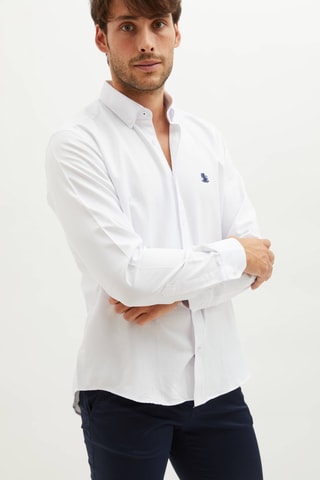 Chemise regular - Blanc