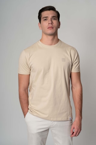T-shirt regular - Beige