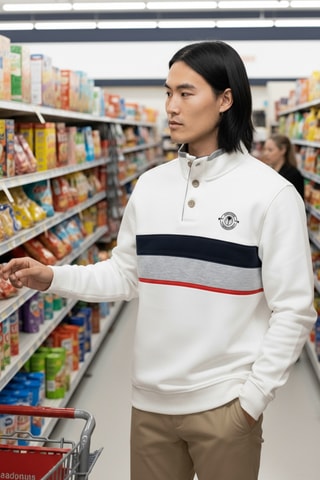 Felpa regular - Beige