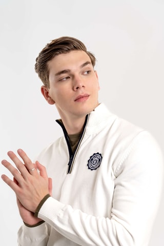 Maglia regular - Beige