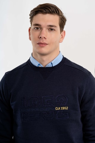 Felpa regular - Navy