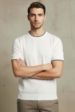 T-shirt regular - Bianco