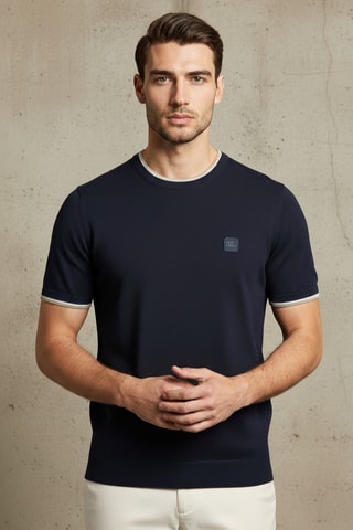 T-shirt regular - Navy