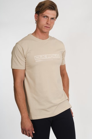 T-shirt regular - Beige