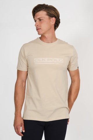 T-shirt regular - Beige