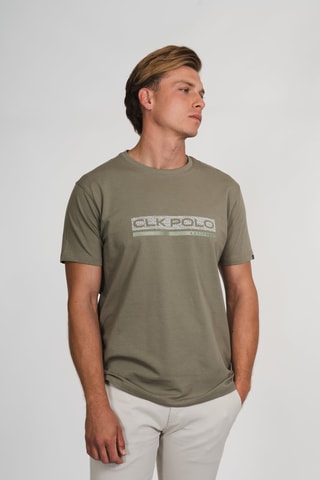 T-shirt regular - Kaki