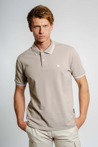 Polo regular - Taupe