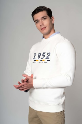 Felpa regular - Beige
