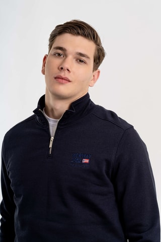 Felpa regular - Navy