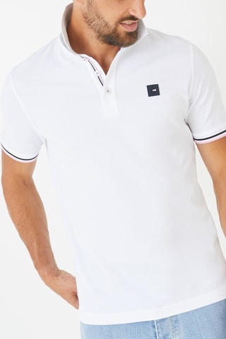 Polo Passe Longue - Blanc