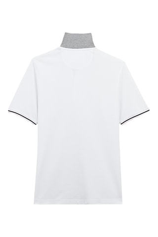 Polo Passe Longue - Blanc