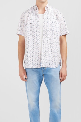 Chemise Pop 60 - Blanc