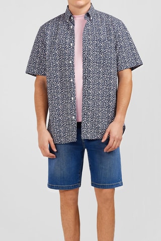 Chemise Pop 60 - Bleu