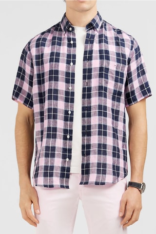 Chemise en lin - Rose