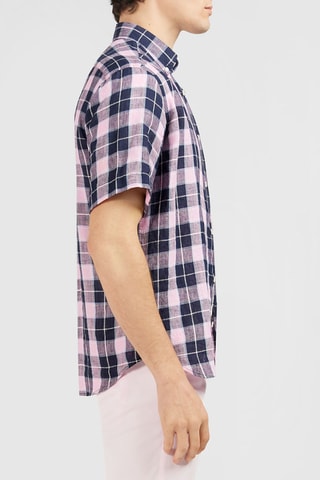 Chemise en lin - Rose