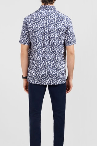Chemise Pop 60 - Bleu