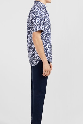 Chemise Pop 60 - Bleu