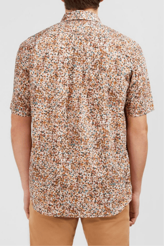 Chemise regular Happy - Marron