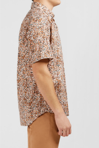 Chemise regular Happy - Marron