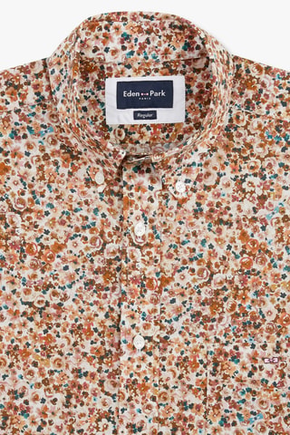 Chemise regular Happy - Marron
