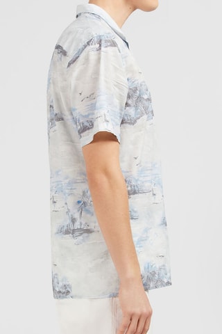 Chemise slim Mussola - Beige