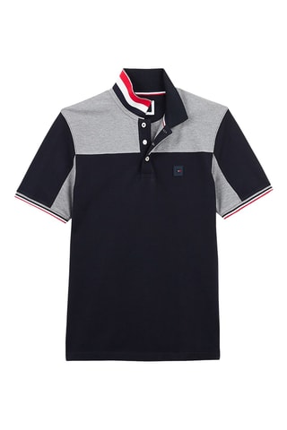 Polo Petit Cote - Bleu marine