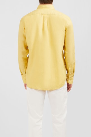 Chemise en lin Dernier Carré - Jaune
