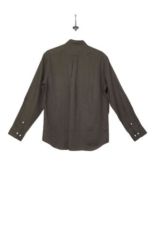 Chemise en lin Dernier Carré - Kaki