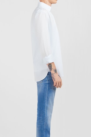 Chemise Dobby - Bleu clair