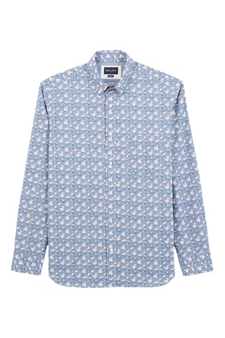 Chemise Pop 60 - Bleu