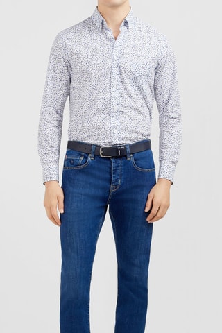Chemise Pop 60 - Blanc