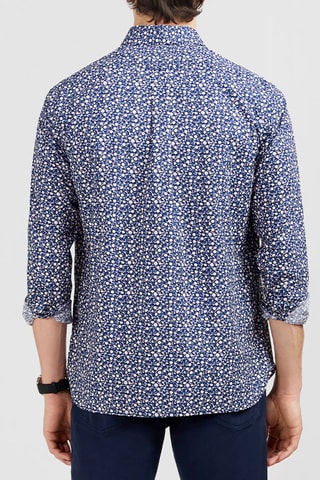 Chemise regular Pop 60 - Bleu