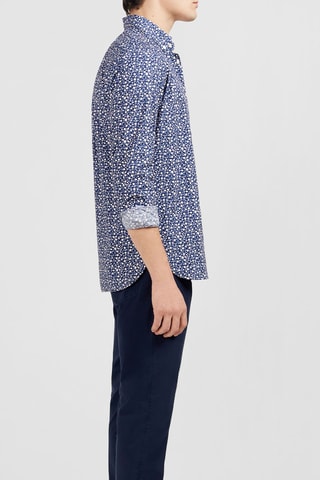 Chemise regular Pop 60 - Bleu