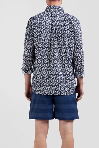 Chemise Pop 60 - Bleu marine