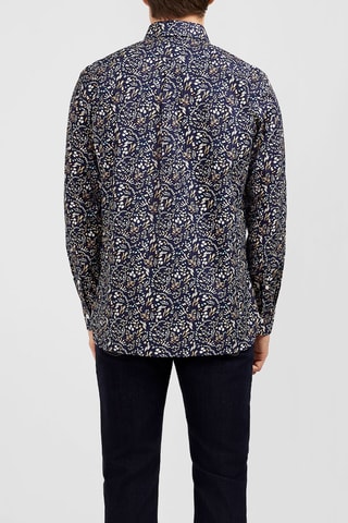 Chemise Pop 60 - Bleu marine
