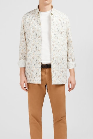 Chemise Pop 60 - Blanc